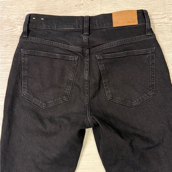 Madewell Women's Black Straight Leg Jeans 26 - Picture 4 of 10